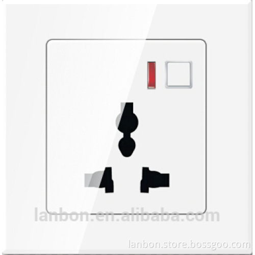 Lanbon L6 wifi power plug wall socket for home appliance; wifi electronic socket by smartphone